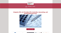Desktop Screenshot of integritycfo.net