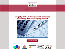 Tablet Screenshot of integritycfo.net